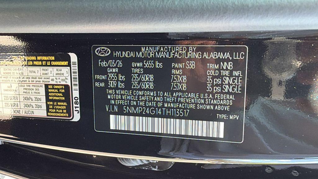 New 2026 Phantom Black HYUNDAI SEL image 35