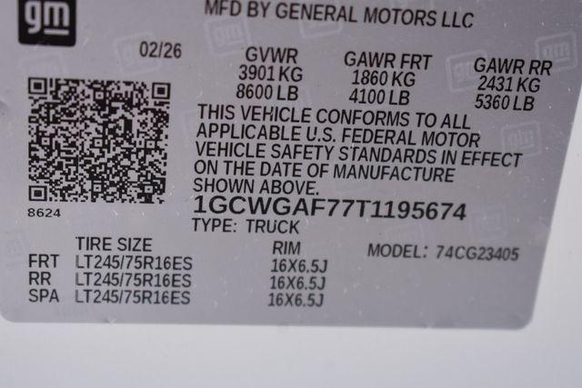2026 Chevrolet Express Cargo Van 2500 Regular Wheelbase, WT, RWD