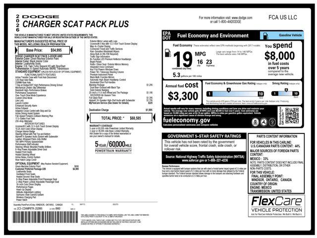 2026 Dodge Charger Scat Pack Plus 2-Door AWD