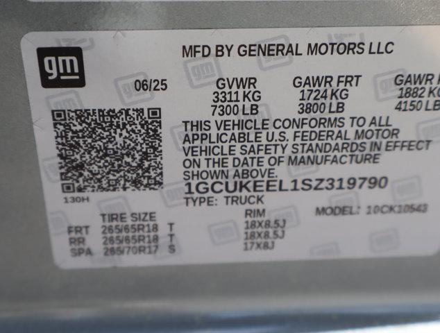 2025 Chevrolet Silverado 1500 4WD Crew Cab Short Bed RST