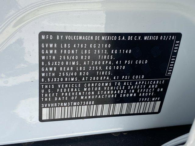 2026 Volkswagen Tiguan SE R-Line Black