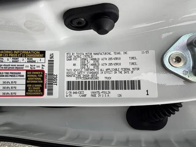 2024 Toyota Tundra TRD Pro 4WD