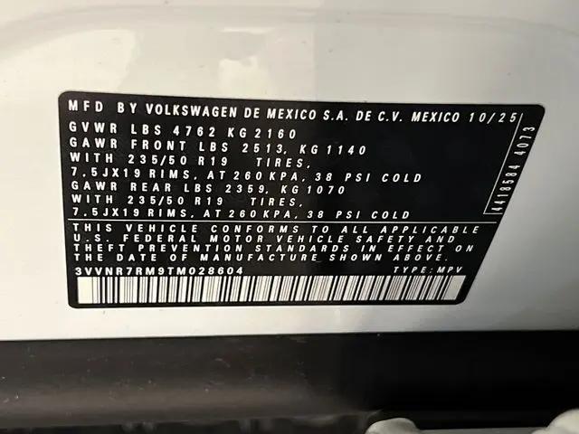 2026 Volkswagen Tiguan SE