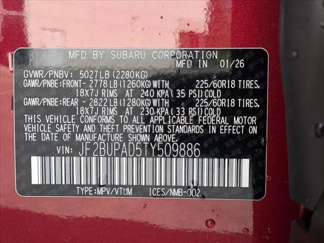 2026 Subaru Outback Premium