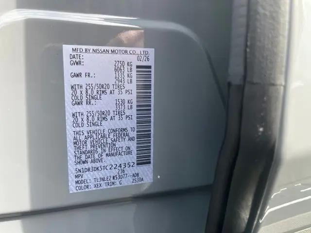 2026 Nissan Pathfinder Platinum
