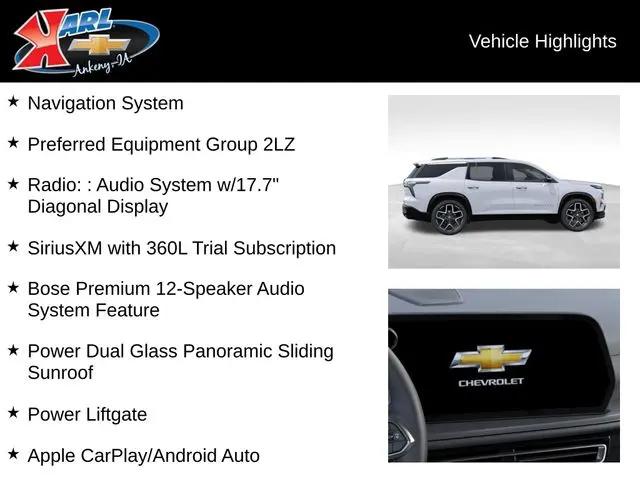 2026 Chevrolet Traverse AWD High Country