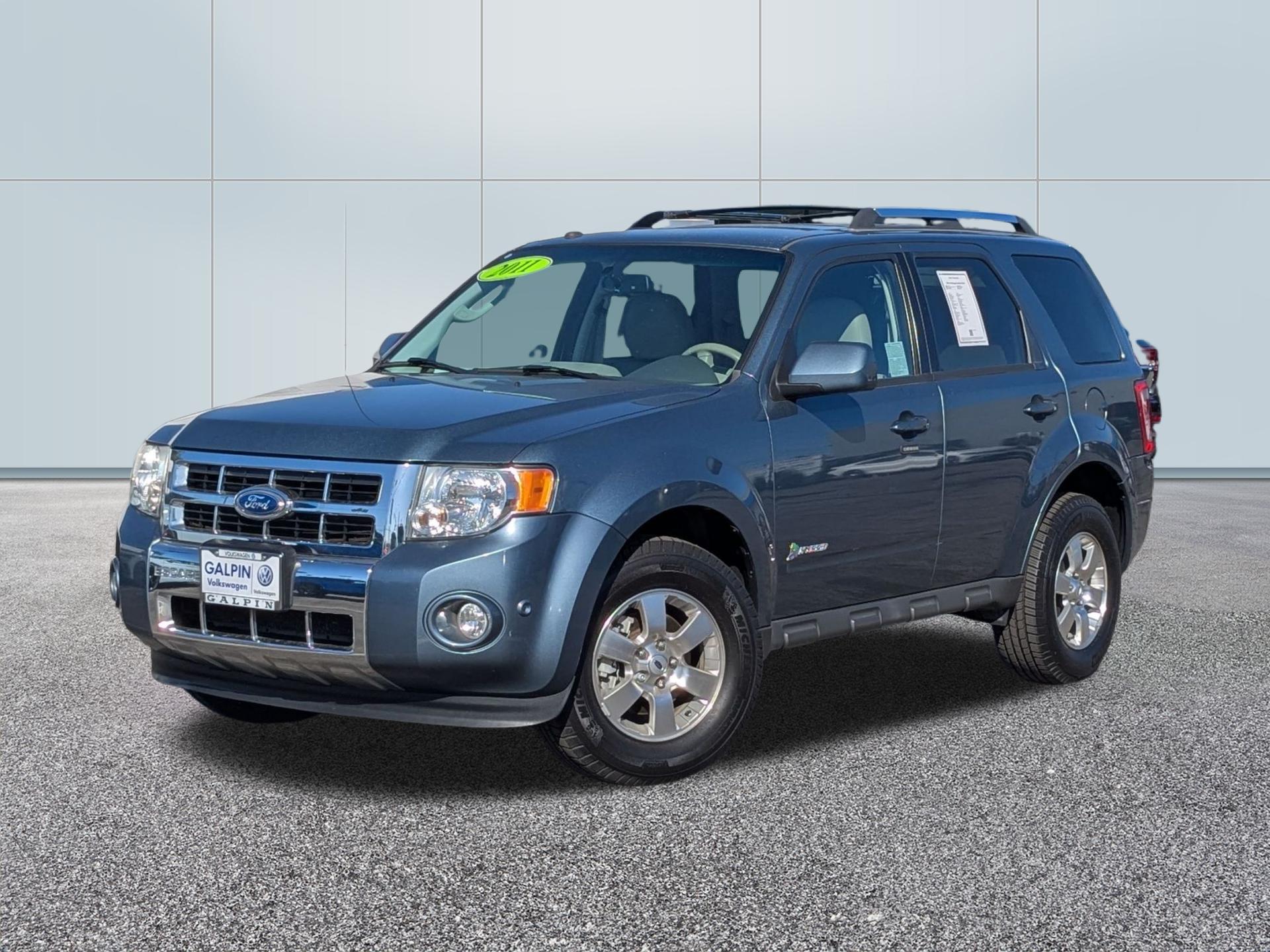 Gray (STEEL BLUE METALLIC) 2011 Ford Escape Hybrid Limited SUV / Crossover Front-Wheel Drive Automatic