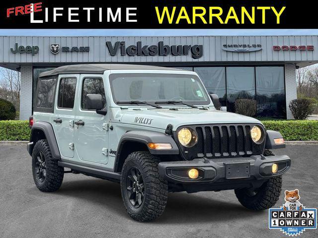 2023 Jeep Wrangler 4-Door Willys Sport 4x4 for sale in Vicksburg, MI