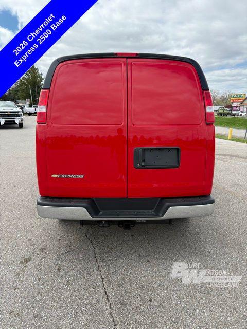 2026 Chevrolet Express Cargo Van 2500 Regular Wheelbase, WT, RWD