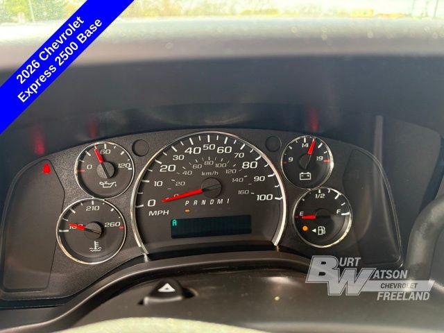 2026 Chevrolet Express Cargo Van 2500 Regular Wheelbase, WT, RWD