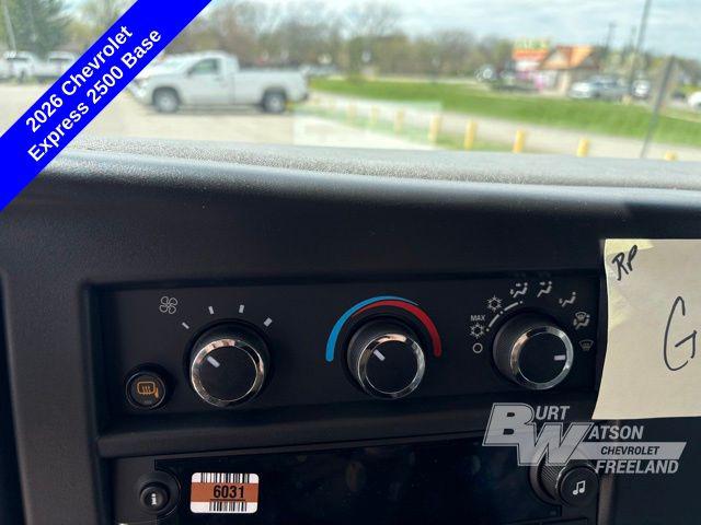 2026 Chevrolet Express Cargo Van 2500 Regular Wheelbase, WT, RWD
