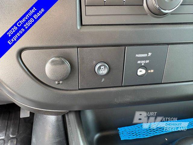 2026 Chevrolet Express Cargo Van 2500 Regular Wheelbase, WT, RWD