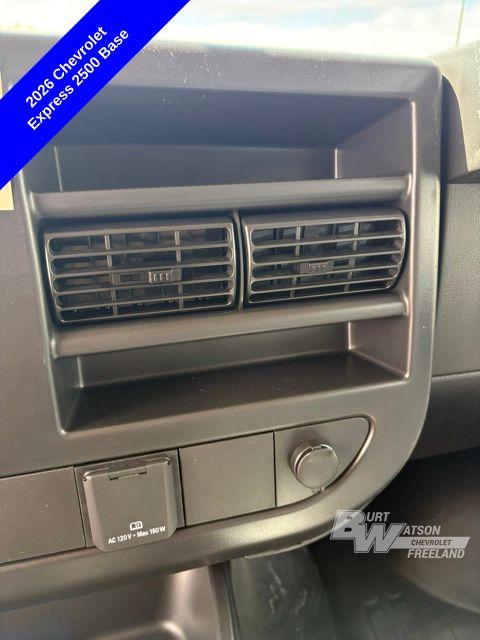 2026 Chevrolet Express Cargo Van 2500 Regular Wheelbase, WT, RWD