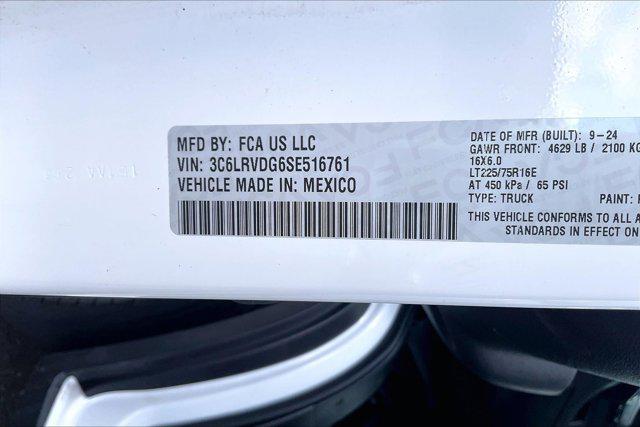 2025 Ram ProMaster 2500 Cargo Van Tradesman High Roof 159" WB w/Pass Seat