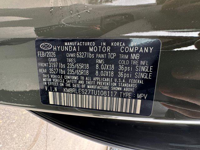 2026 Hyundai Palisade SEL 8P