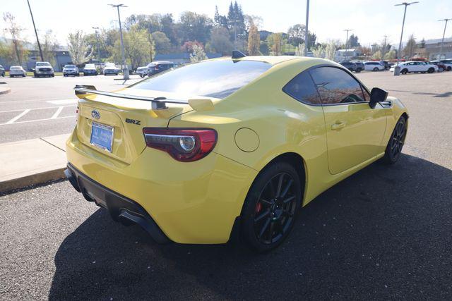 2017 Subaru BRZ Series. Yellow