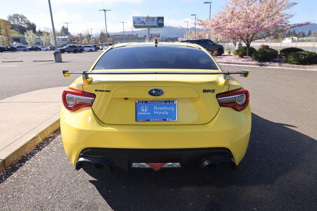 2017 Subaru BRZ Series. Yellow