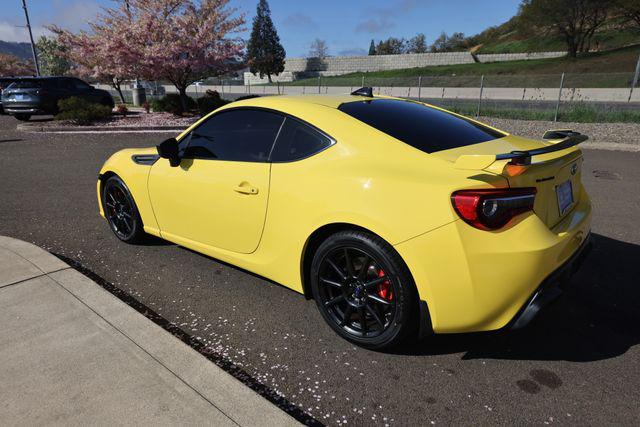 2017 Subaru BRZ Series. Yellow