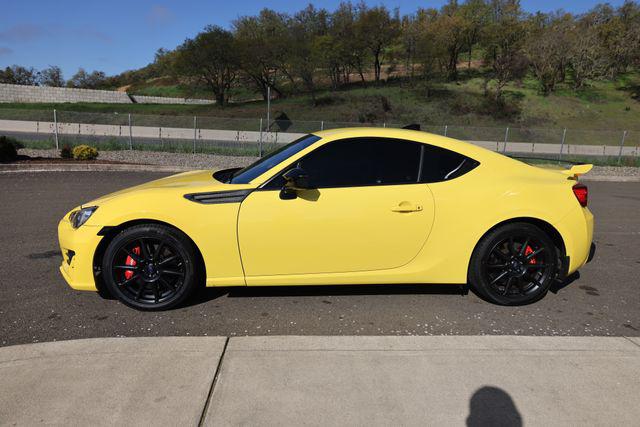 2017 Subaru BRZ Series. Yellow