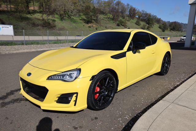 2017 Subaru BRZ Series. Yellow