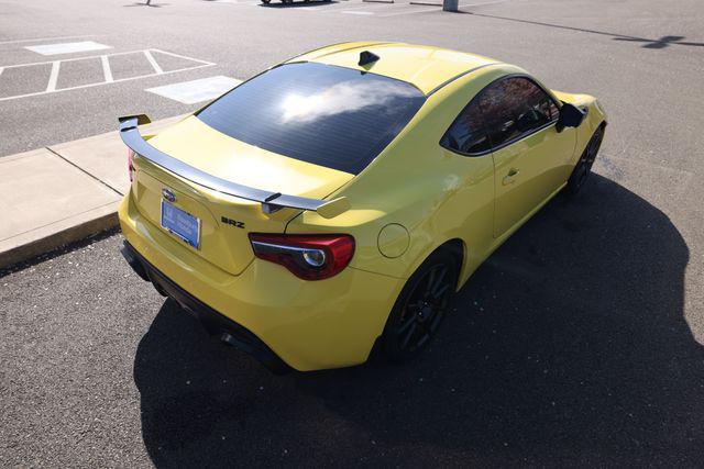 2017 Subaru BRZ Series. Yellow