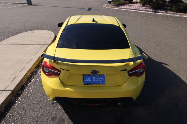2017 Subaru BRZ Series. Yellow