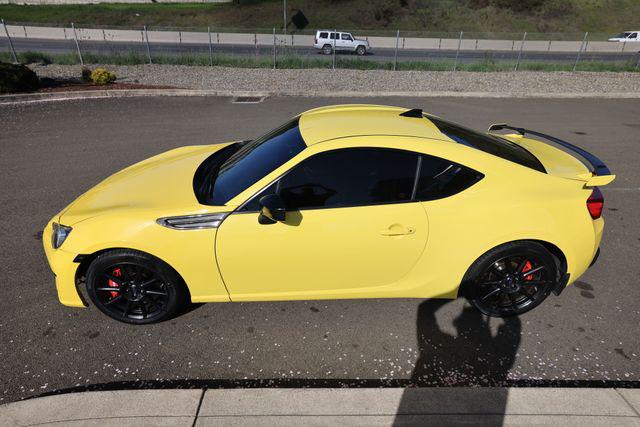 2017 Subaru BRZ Series. Yellow