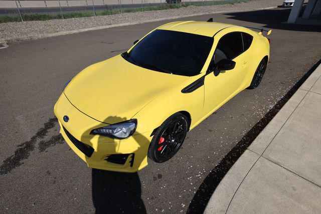 2017 Subaru BRZ Series. Yellow