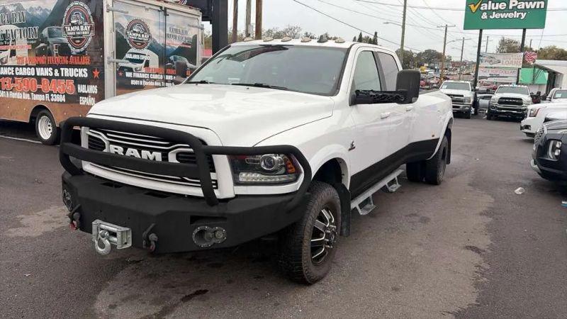 2018 Ram 3500 Laramie Crew Cab 4x4 8' Box for sale in Tampa, FL