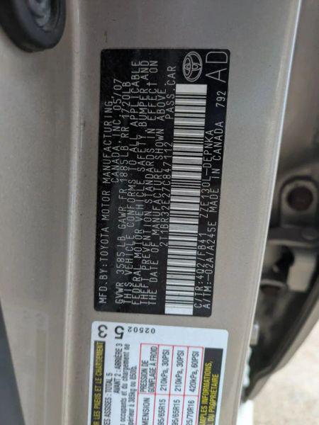 2007 Toyota Corolla LE