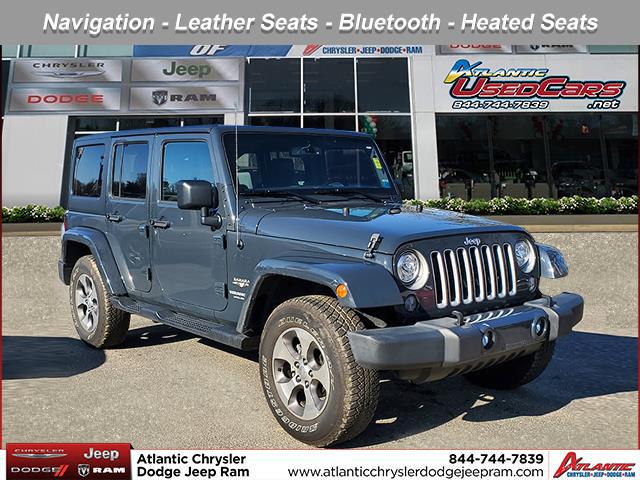 Rhino Clearcoat 2017 Jeep Wrangler Unlimited SAHARA SUV Huntington NY