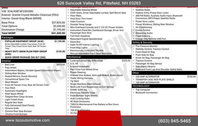 2015 Ram 2500 SLT