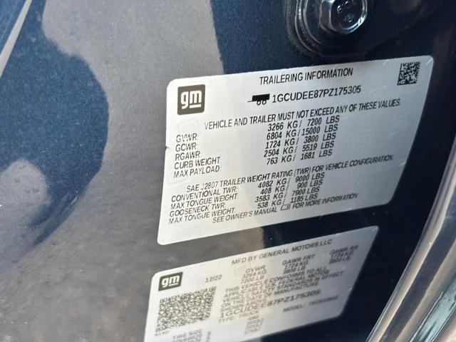 2023 Chevrolet Silverado 1500 4WD Crew Cab Short Bed RST