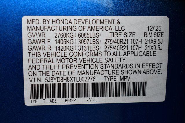 2026 Acura MDX Type S Advance Package
