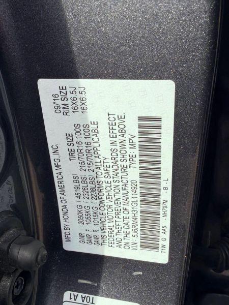 2016 Honda CR-V LX
