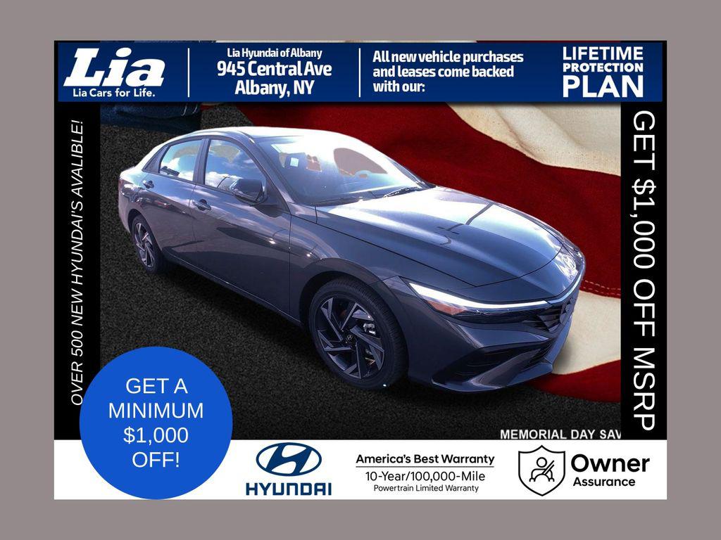 2026 Hyundai Elantra Hybrid Blue