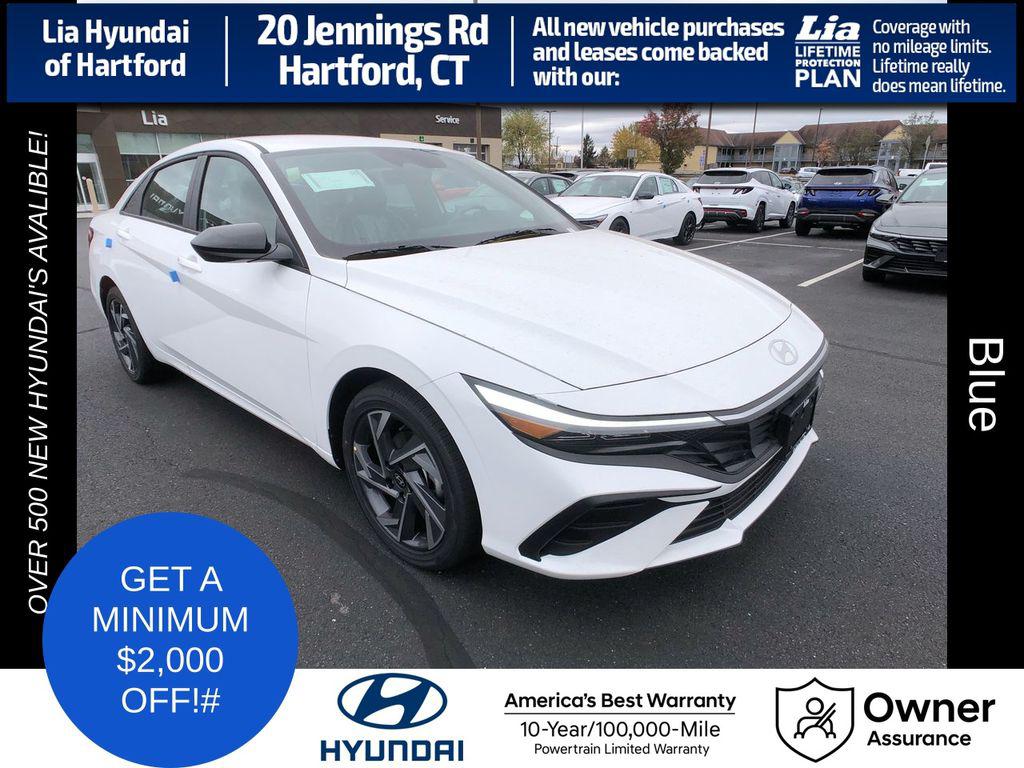 2026 Hyundai Elantra Hybrid Blue