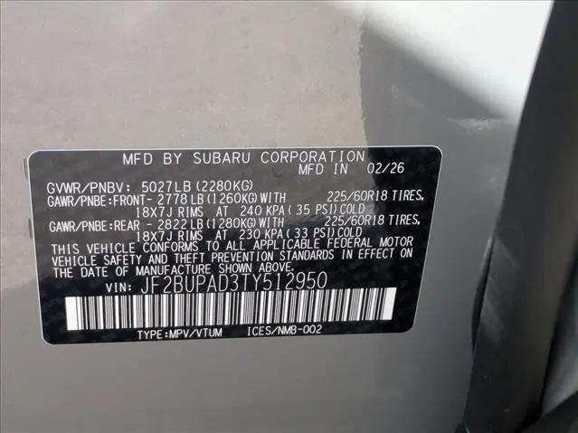 2026 Subaru Outback Premium