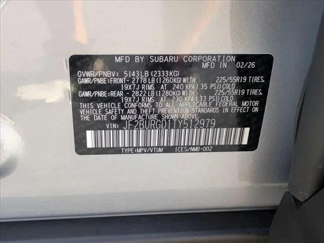 2026 Subaru Outback Limited XT