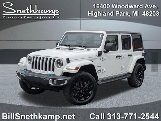 2023 Jeep Wrangler 4xe Sahara 4x4 for sale in Highland Park, MI