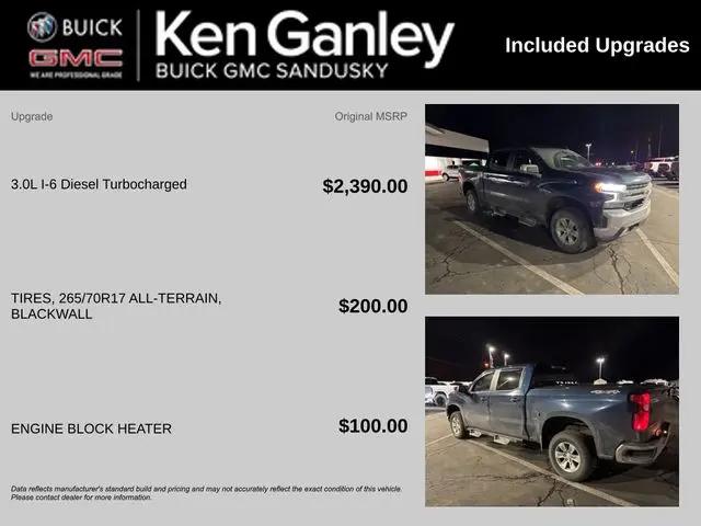 2021 Chevrolet Silverado 1500 4WD Crew Cab Short Bed LT