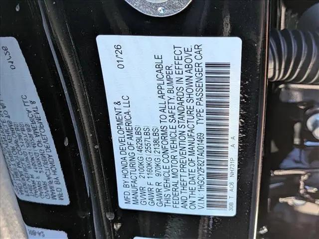 2026 Honda Accord Sedan Touring