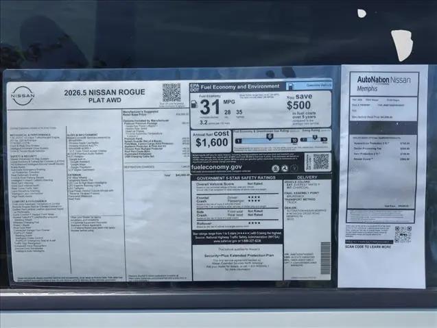 2026 Nissan Rogue Platinum