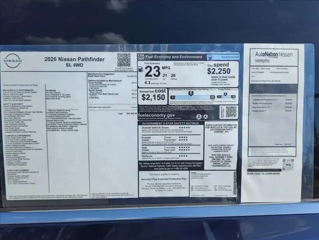 2026 Nissan Pathfinder SL