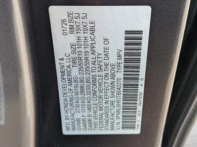 2026 Honda Odyssey Elite
