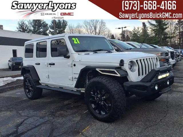 2021 Jeep Wrangler 4xe Unlimited Sahara 4x4 for sale in Randolph, NJ