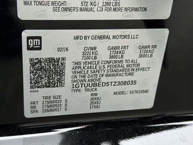 2026 GMC Sierra 1500 Crew Cab, Short Bed, SLE, 4WD