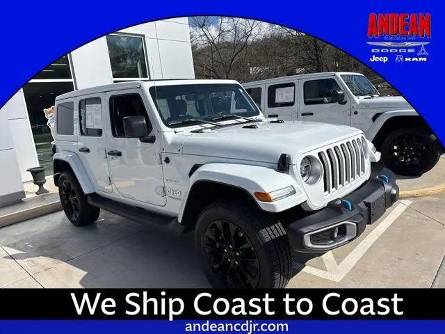 2022 Jeep Wrangler 4xe Unlimited Sahara 4x4 for sale in Franklin, NC