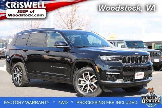 2024 Jeep Grand Cherokee L Limited 4x4 for sale in Woodstock, VA