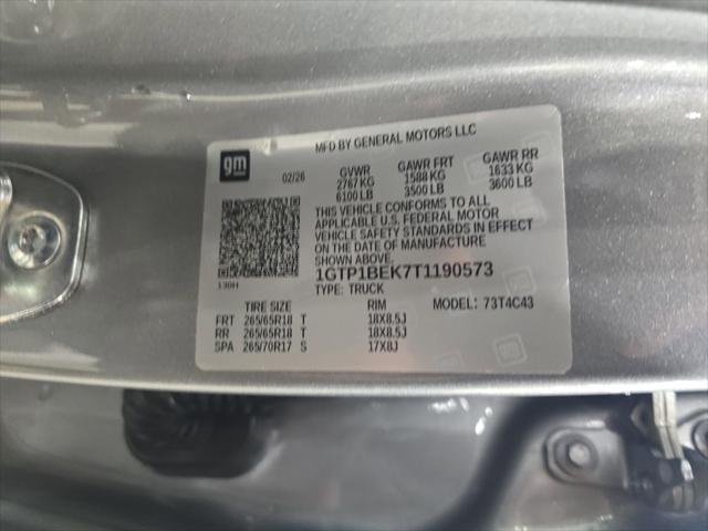 2026 GMC Canyon Elevation, RWD